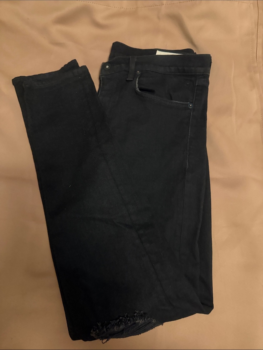 rag & bone Men's Skinny Black Jeans